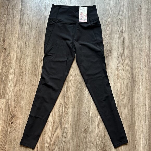Halara Everyday High Waisted Side Pocket 7/8 Leggings in Black Size XS NWT - Picture 5 of 7